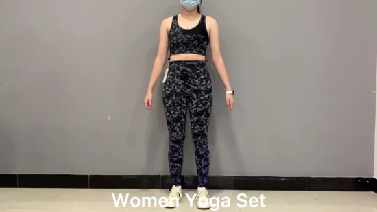 Leggings de ioga com logotipo OEM, roupas esportivas femininas de cintura alta respiráveis, shorts de ioga para fitness e calças de ginástica para mulheres