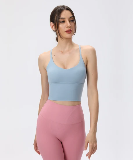 Amostra grátis de calças compridas para yoga cintura alta pêssego fitness envio direto